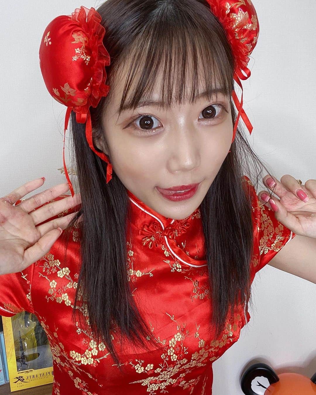 あーてぃんさんのインスタグラム写真 - (あーてぃんInstagram)「TikTokの撮影でチャイナ服きた！みんなチャイナ服すき？」8月20日 19時32分 - a_thin08