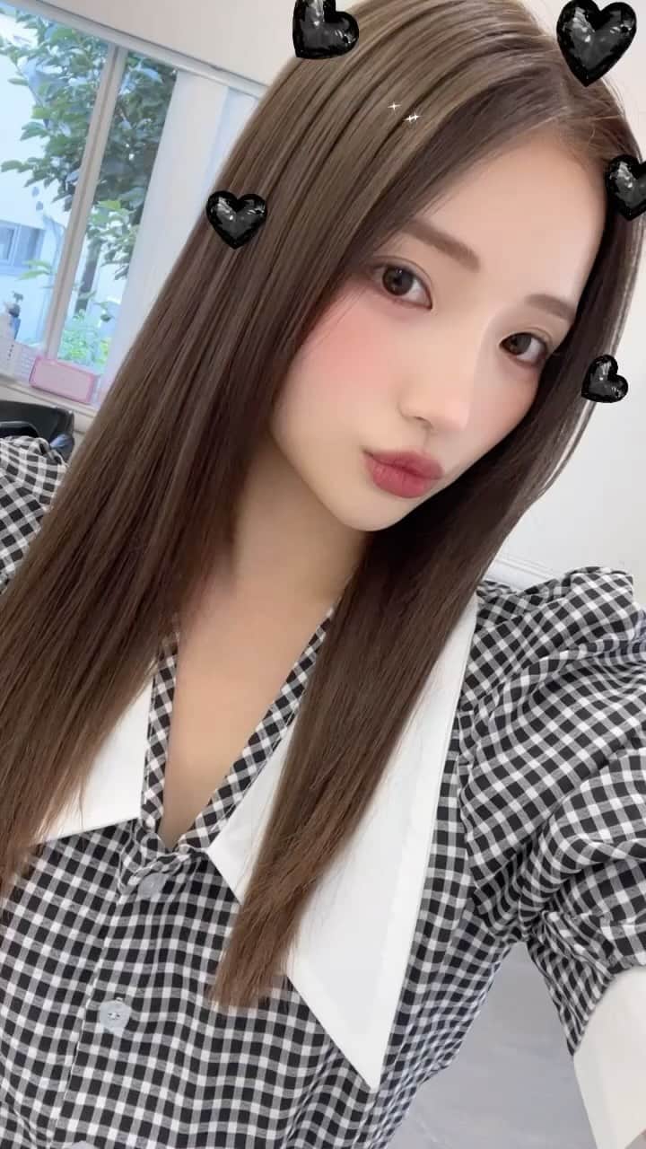 南りほのインスタグラム：「ストレート好きな人が多いみたい🫢❤️‍🔥」