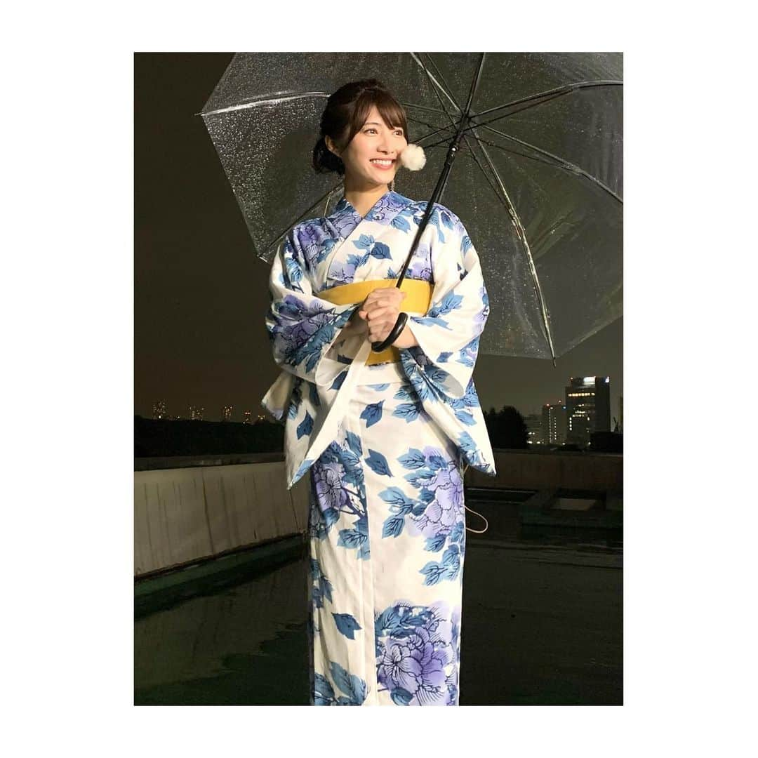 久保井朝美さんのインスタグラム写真 - (久保井朝美Instagram)「👘 NHK「サタデーウオッチ９」 今夜は浴衣でお伝えしました❤️  #サタデーウオッチ９ #気象キャスター #久保井朝美 #気象予報士 #防災士 #城ガール #講演会講師 #浴衣ヘアアレンジ #浴衣女子」8月20日 23時56分 - asami_k920