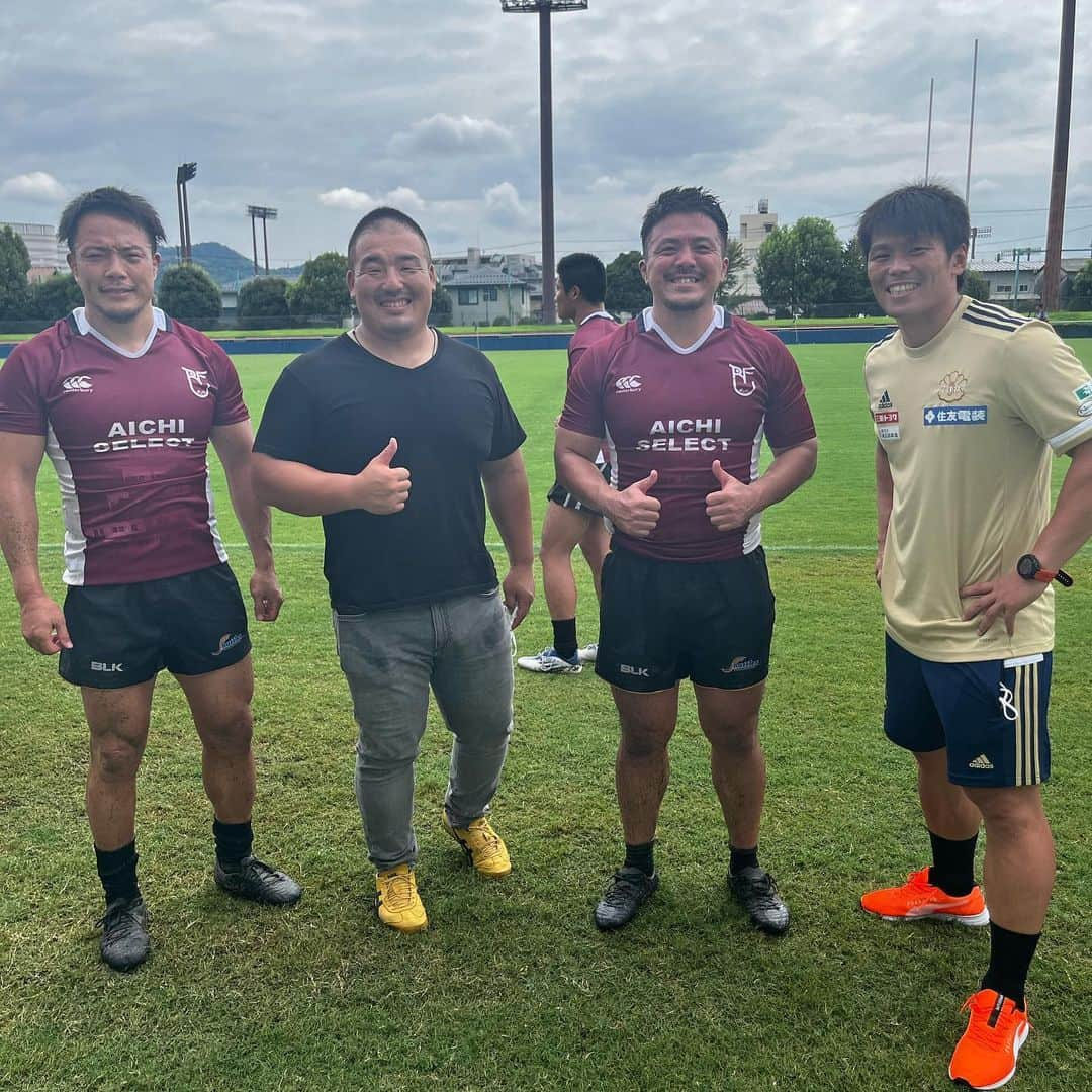 坂井克行のインスタグラム：「ミニ国体🏉」