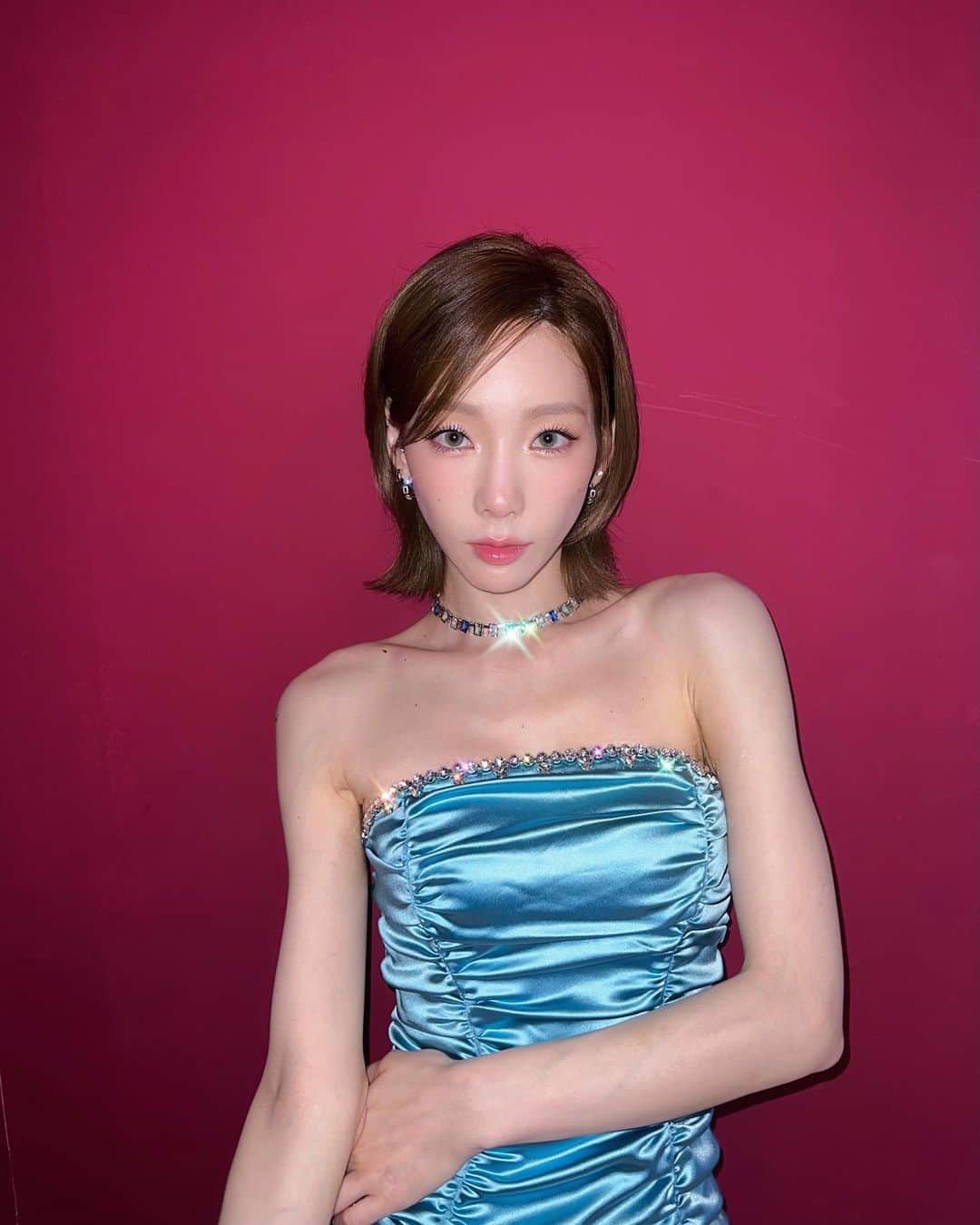 テヨン のインスタグラム：「🦋🐠」