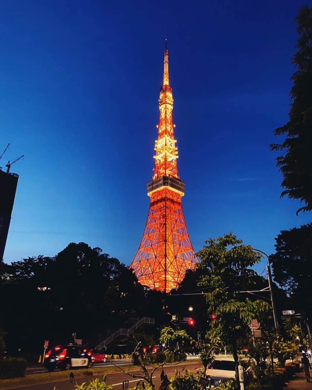 竹内力のインスタグラム：「東京タワー🗼  #竹内力  #エンジェルキッス #あたおかチャンネル」