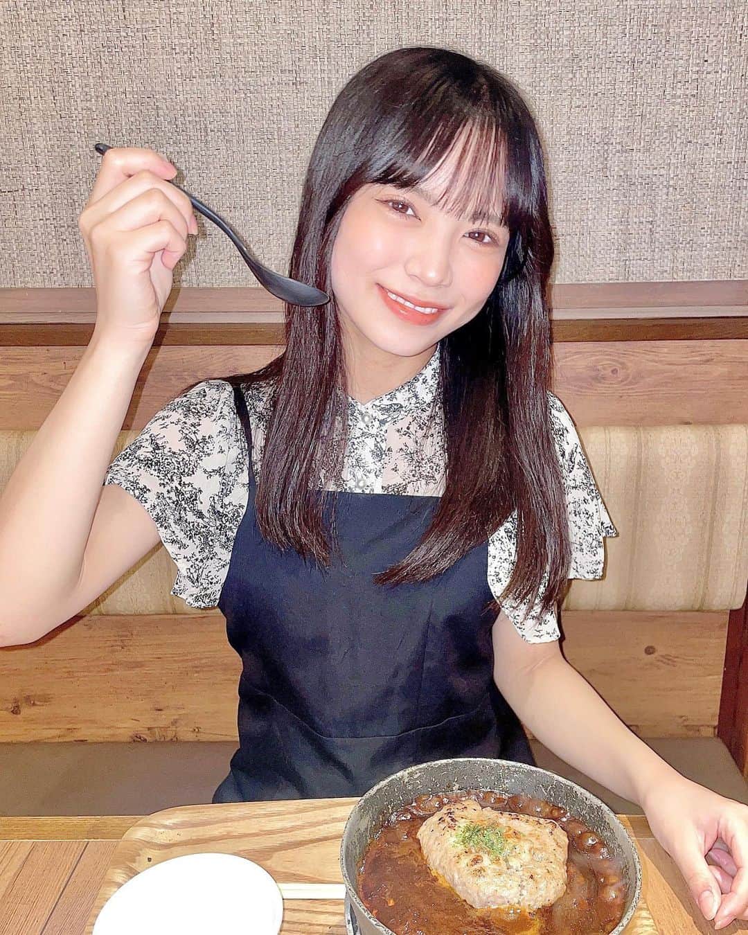 隅野和奏さんのインスタグラム写真 - (隅野和奏Instagram)「顔ニッコニコで面白い☺︎︎︎︎ ︎︎ ︎︎︎ ︎︎︎ ︎#ドリア ...