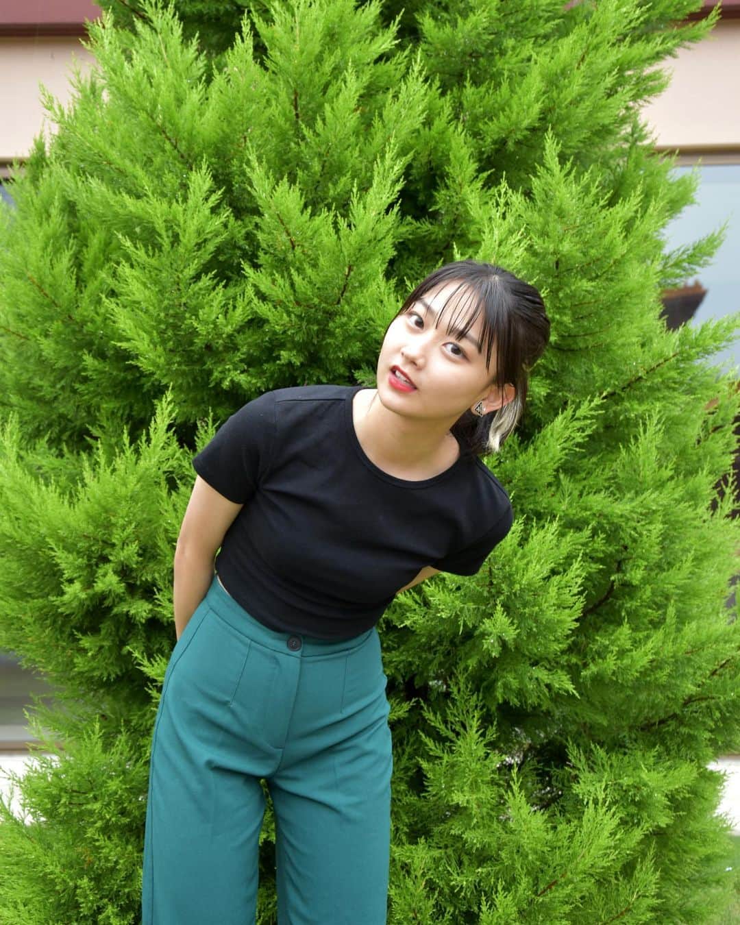 水戸由菜さんのインスタグラム写真 - (水戸由菜Instagram)「・ 🌱🌱🌱  どんな緑がすきですか🟢」8月21日 20時28分 - yuna_3047