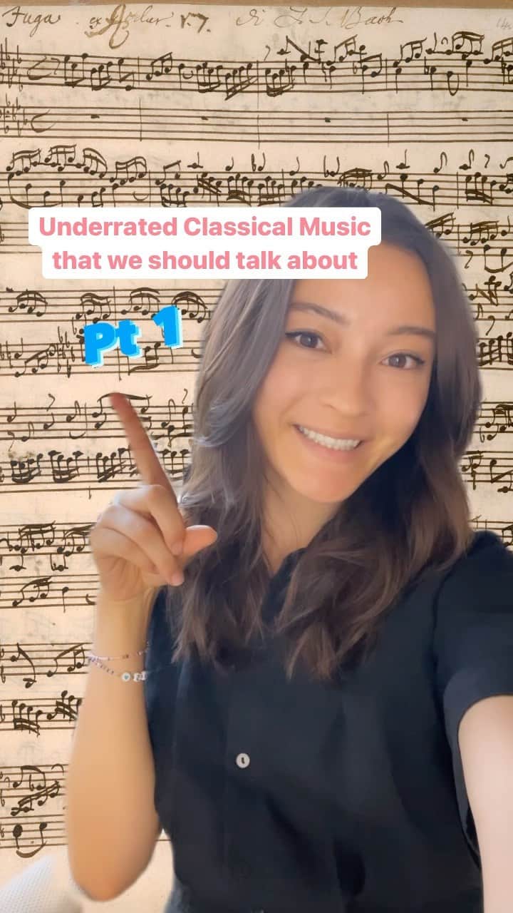 澄那シュトゥーダーのインスタグラム：「Do you agree? 🤗 I haven't known about these pieces until recently or have just never given it a proper chance, aka listened to the whole thing. But they are beautiful and we should listen to them more in my humble opinion! 🤗🎶  If listening to the mentioned musical works as a whole is too daunting to you, I recommend starting with these movements to test the waters: 🎼 Sibelius: No. 2: "Etude" 🎼 Poulenc: 3rd movement 🎼 Copland: 1st movement  What music pieces are underrated in your opinion? Comment them below, I'd love some new recommendations to listen to 😌💡  #classicalmusicplaylist #classicalmusicians #violinlesson #suminastuder」