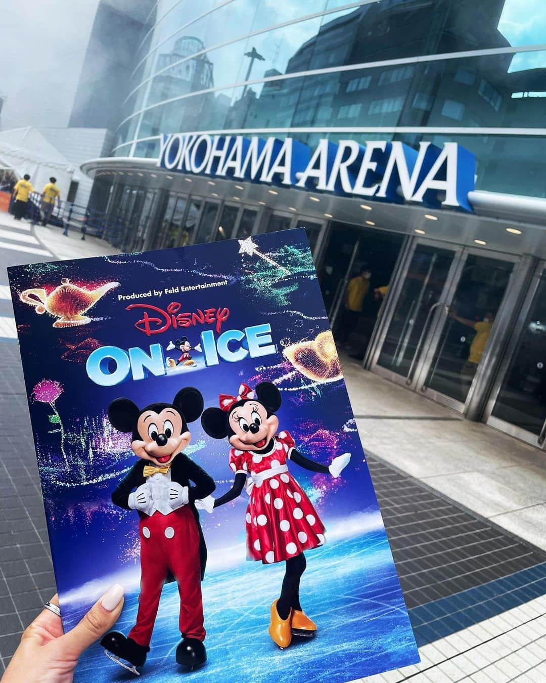 森下真依のインスタグラム：「DISNEY ON ICE観に行ってきたー💕  #disney #disneyonice #横浜アリーナ」