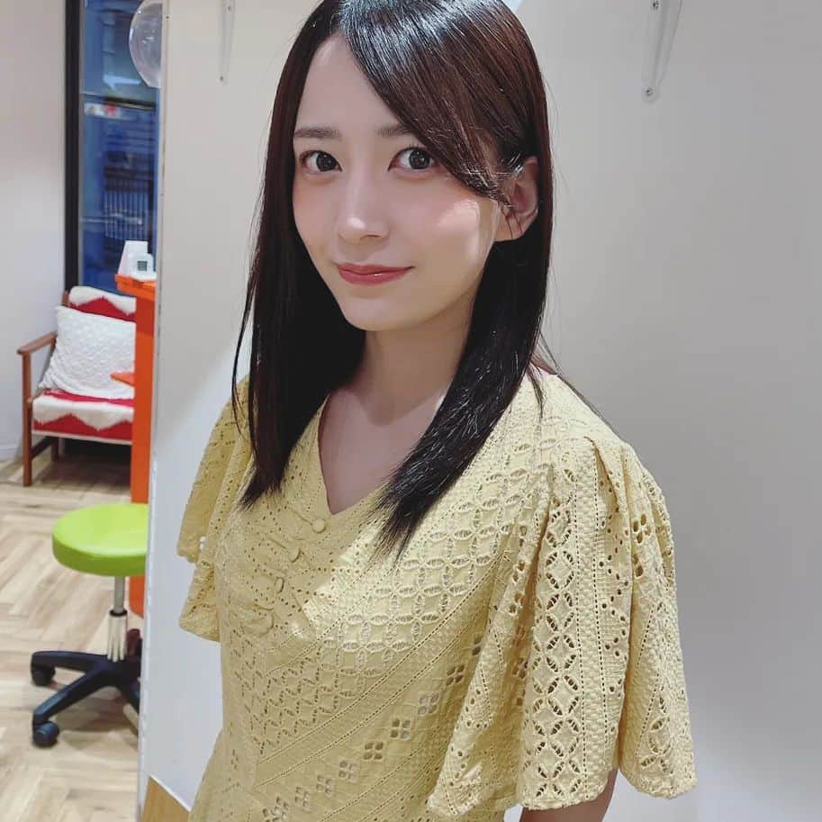佐々木優佳里のインスタグラム：「✨  トリートメントしてきました！」