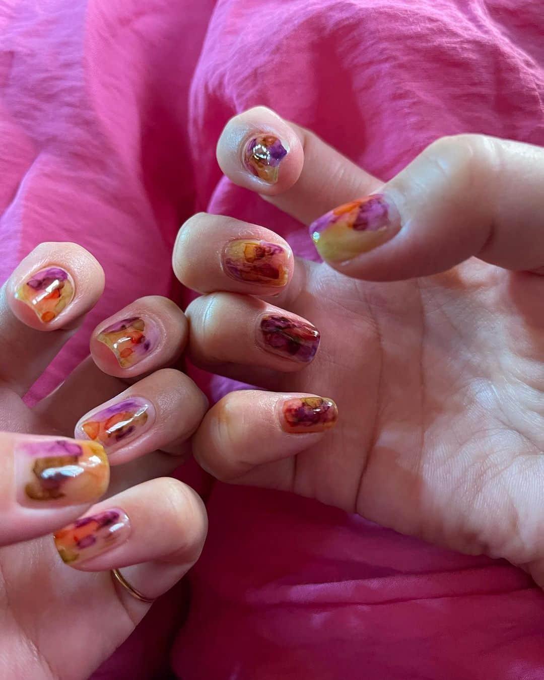 工藤紋華のインスタグラム：「nail #nails」