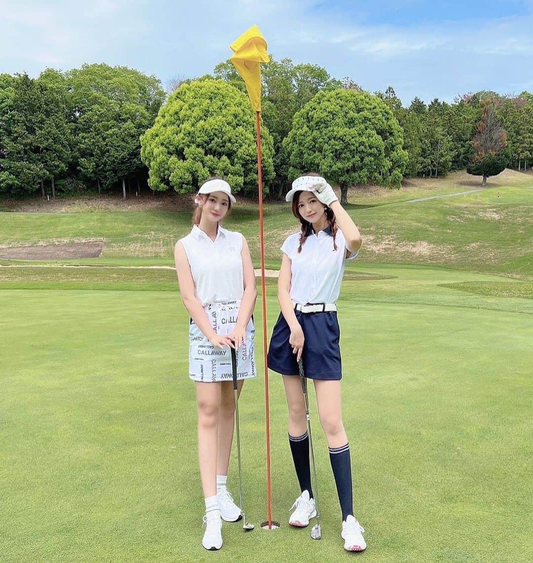 yuukachiさんのインスタグラム写真 - (yuukachiInstagram)「#ゴルフ女子 ⛳️🏌️‍♀️💗」8月22日 16時38分 - yuuka_stagram