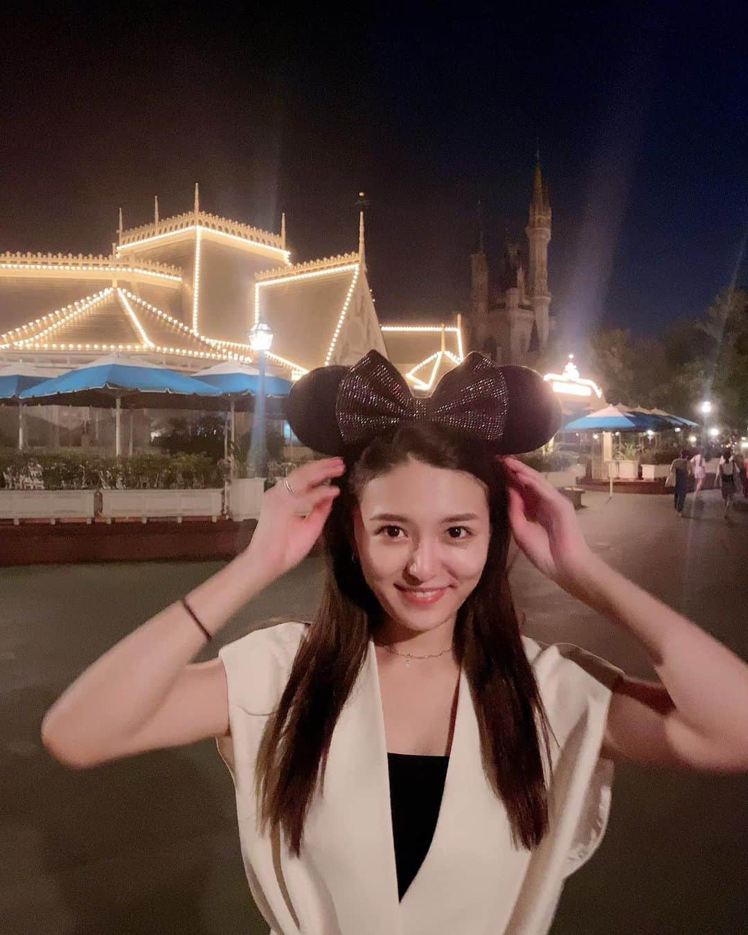 高嶋菜七のインスタグラム：「前ディズニー行った時の📸」