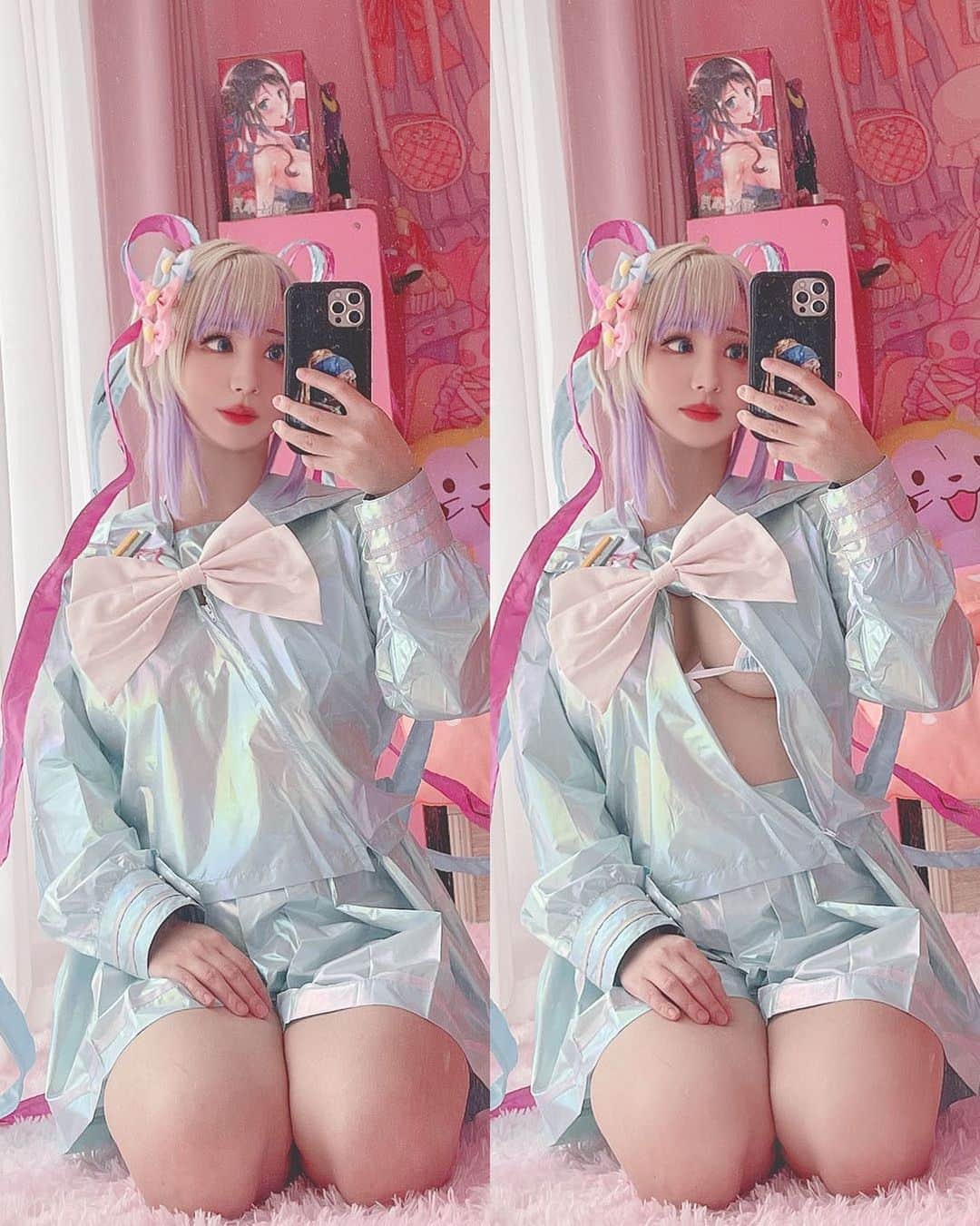 千尋のインスタグラム：「Patreon Tier3 is Ame-Chan from NEEDY_GIRL_OVERDOSE  #超天ちゃん #cosplaygirl #needystreameroverload #omgkawaiiangel #NEEDY_GIRL_OVERDOSE」