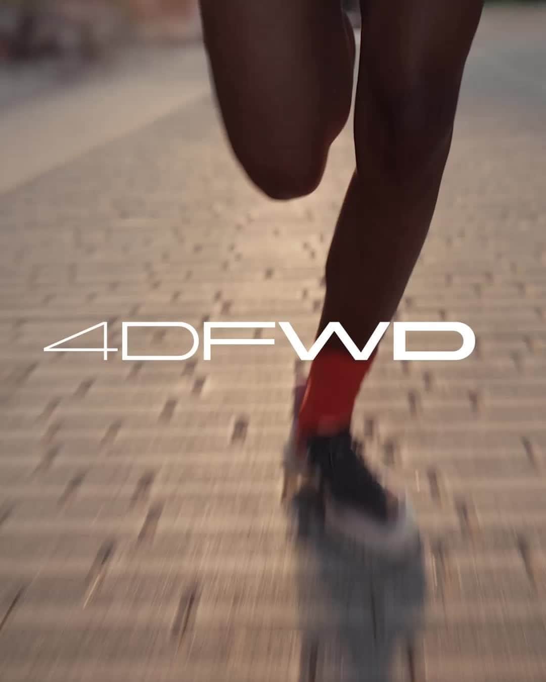 adidas Runningのインスタグラム：「4DFWD. A new generation is here. We’ve used 18 years of athlete data and digital light synthesis to leap further into the future than we ever have done before.   A shoe engineered to minimise braking forces. A shoe designed with forward-only thinking.   ⏩ Fast forward, the future possibilities are now the present.   #adidas4DFWD  a.did.as/4DFWDRunning」