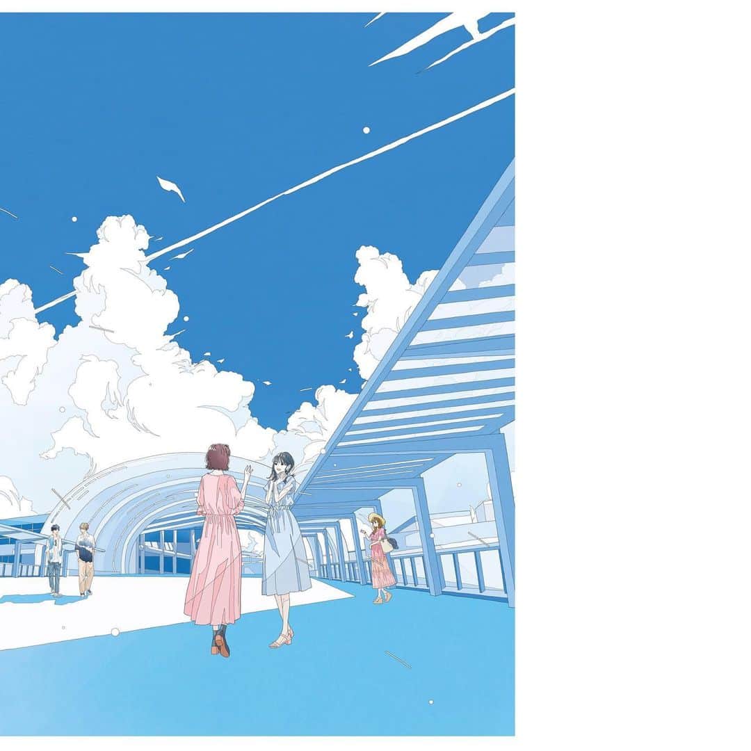 かとうれいのインスタグラム：「Animelo Summer Live 2022 ⁡ ⁡ 8/26~8/28に開催される 【アニメロサマーライブ2022】 キービジュアルを担当させて頂きました。 ⁡ 関連グッズ等もございますので、 是非チェックしてもらえると嬉しいです🔵 ⁡ ⁡ ⁡ #Animelosummerlive2022 #illustration #artwork #drawing」