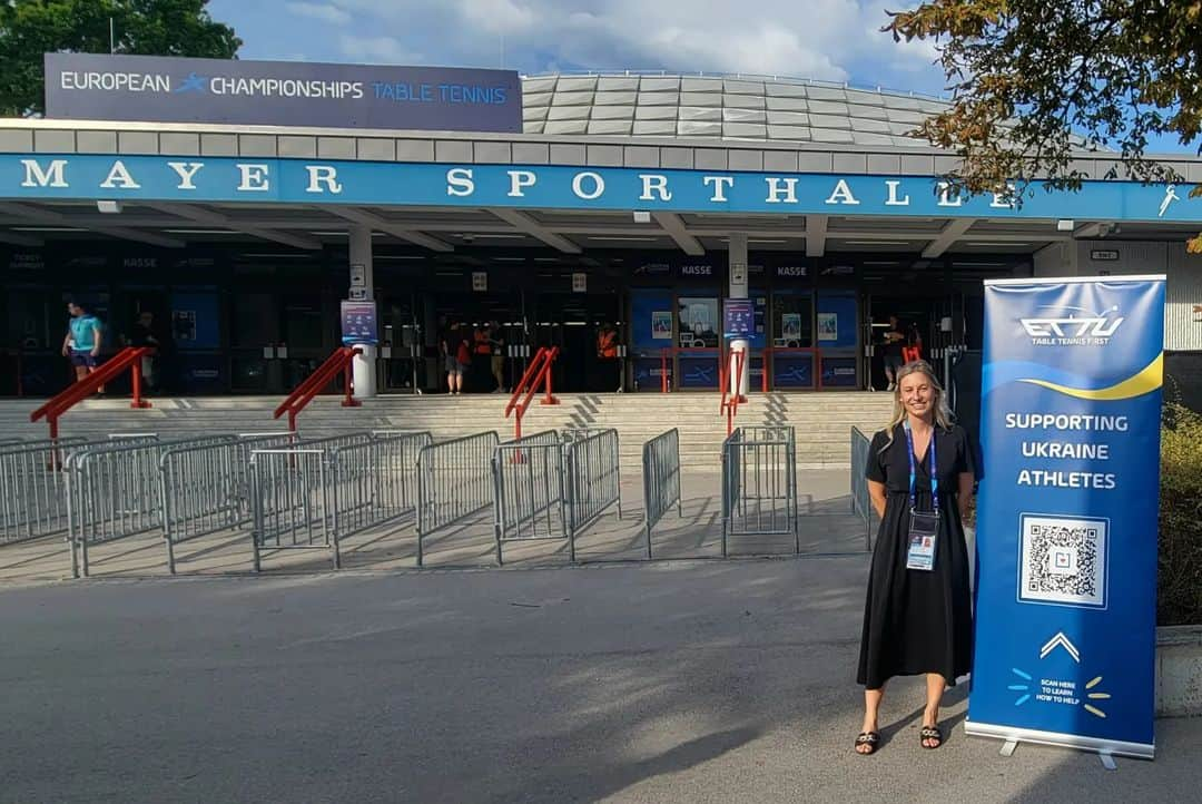 ガリア・ドボラクさんのインスタグラム写真 - (ガリア・ドボラクInstagram)「This was my 18th #EuropeanChampionships but the first one behind the scenes and also the first one being part of the @european.championships 😮 It felt strange to not be playing but it is still amazing to be part of the game and belonging to the @ettu_official family 🏓 Great matches, fantastic city and outstanding atmosphere! 😍 #tabletennis #ettu #ettufamily @munich2022 #munich2022」8月22日 23時41分 - galiadvorak