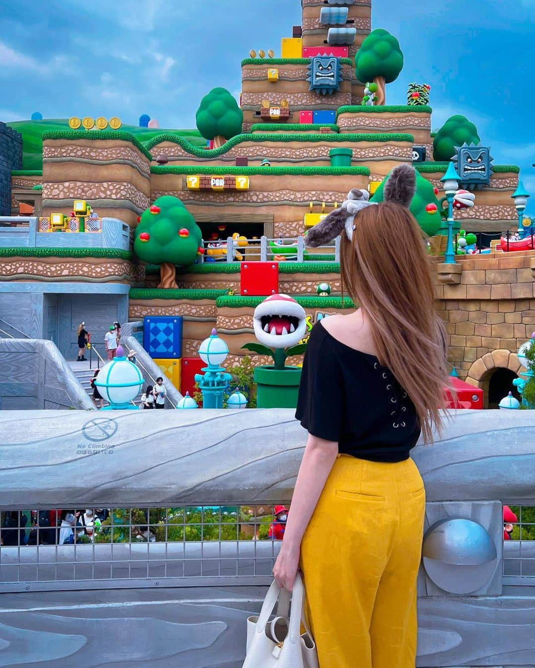 Yuriのインスタグラム：「USJ❤️ #supermarioworld #usj #ユニバーサルスタジオジャパン #女子旅 #夏休み」