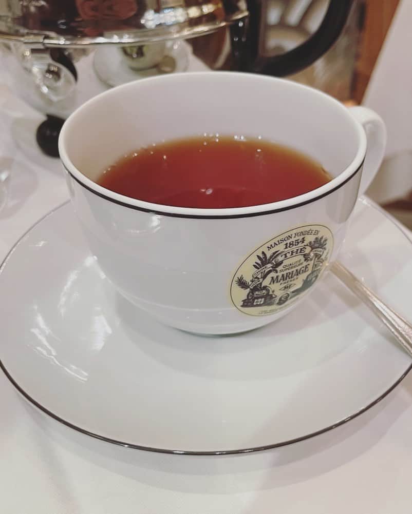 遠野遥のインスタグラム：「#紅茶 #マリアージュフレール」