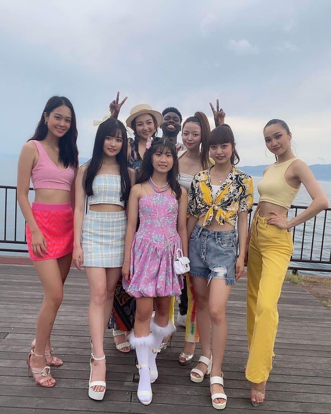 のインスタグラム：「‪‪♥♥♥  #jmix #ジェイミックス #model #モデル #jk1 #fjk #大分 #りり #田ノ浦ビーチ #ファッションショー」
