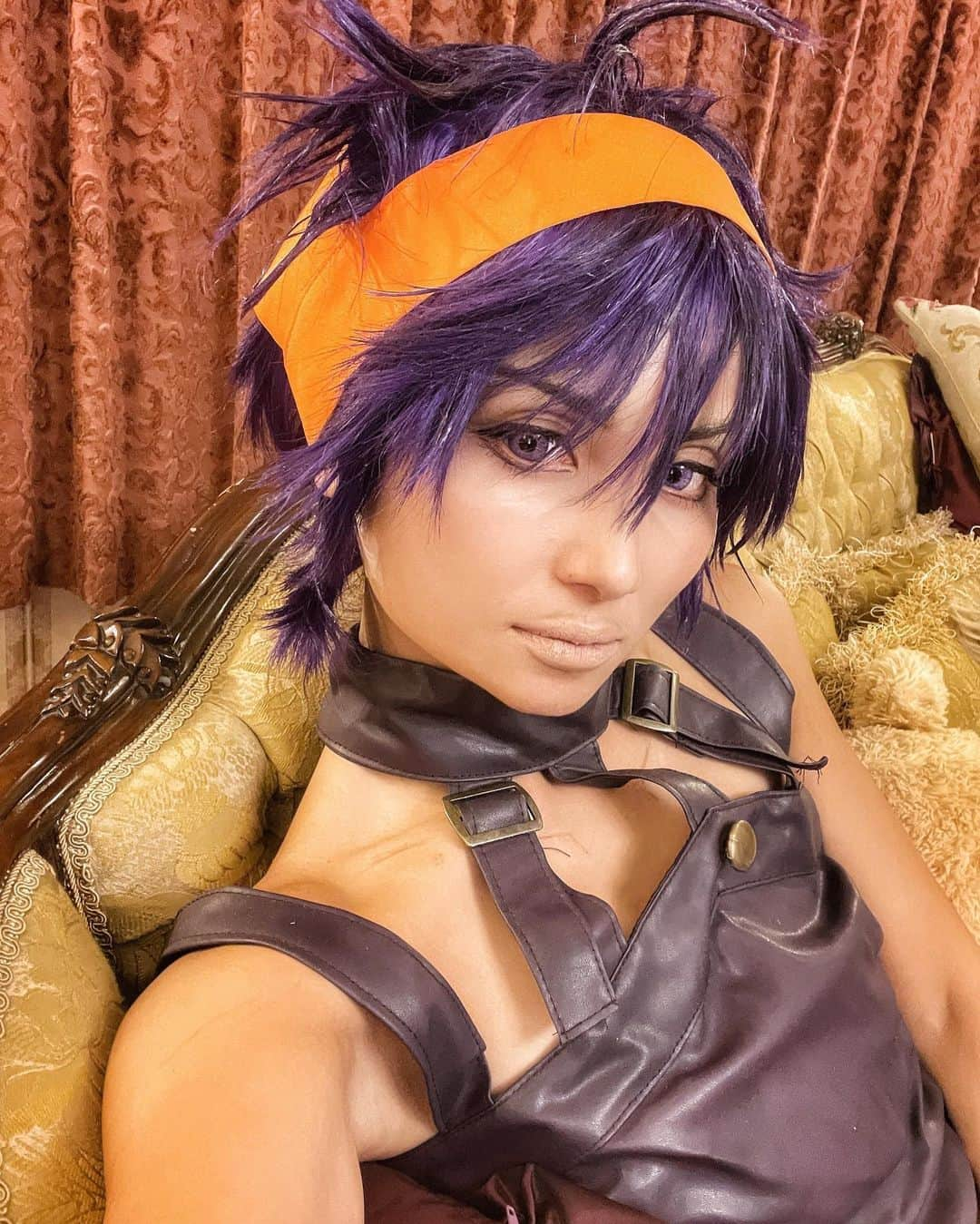 チアコマのインスタグラム：「#ナランチャ #ナランチャギルガ #narancia #naranciaghirga #jojo #ジョジョ #ジョジョの奇妙な冒険 #コスプレ #コスプレイヤー  #アニメ　#anime #男装 #男装メイク」