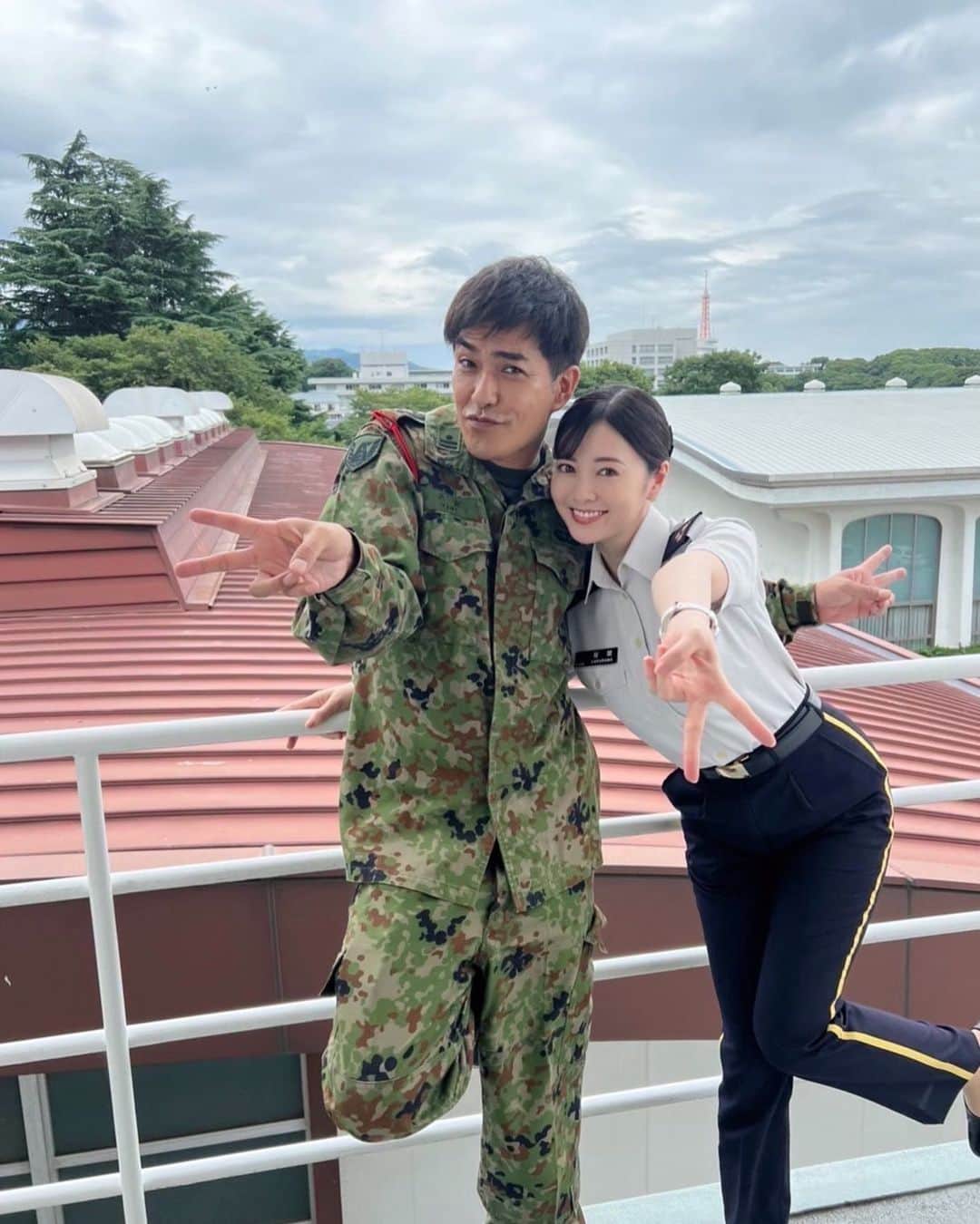 のインスタグラム：「大好きな北村さん☺️  北村さんがいるだけで周りが明るく、 現場が笑顔で溢れます。 これからもついて行きます！アニキ🫶  ギャルピース✌️💕  テッパチ！第8話 放送中です。ぜひ。」