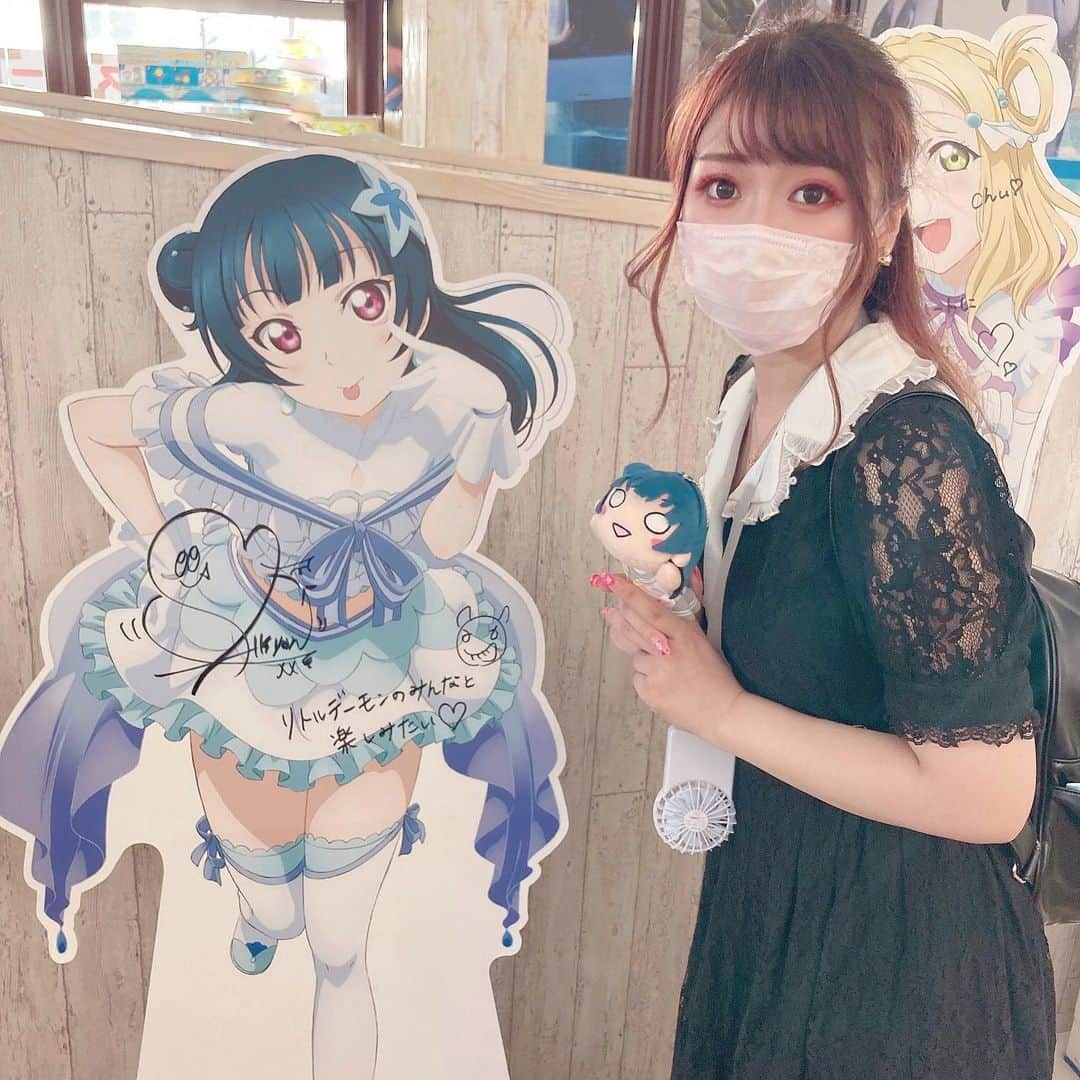 円田はるかのインスタグラム：「推しめん😈❕❕❕❕  #ラブライブサンシャイン  #lovelive」