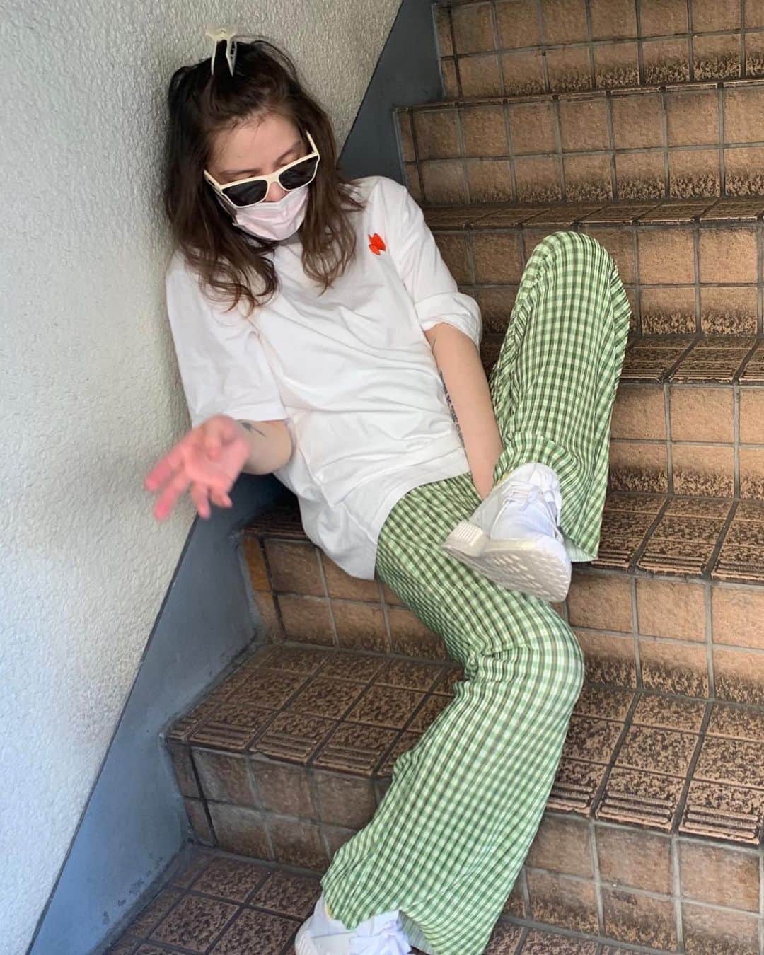 maya kibbel キベルまやのインスタグラム：「I feel my temperature rising 💚」