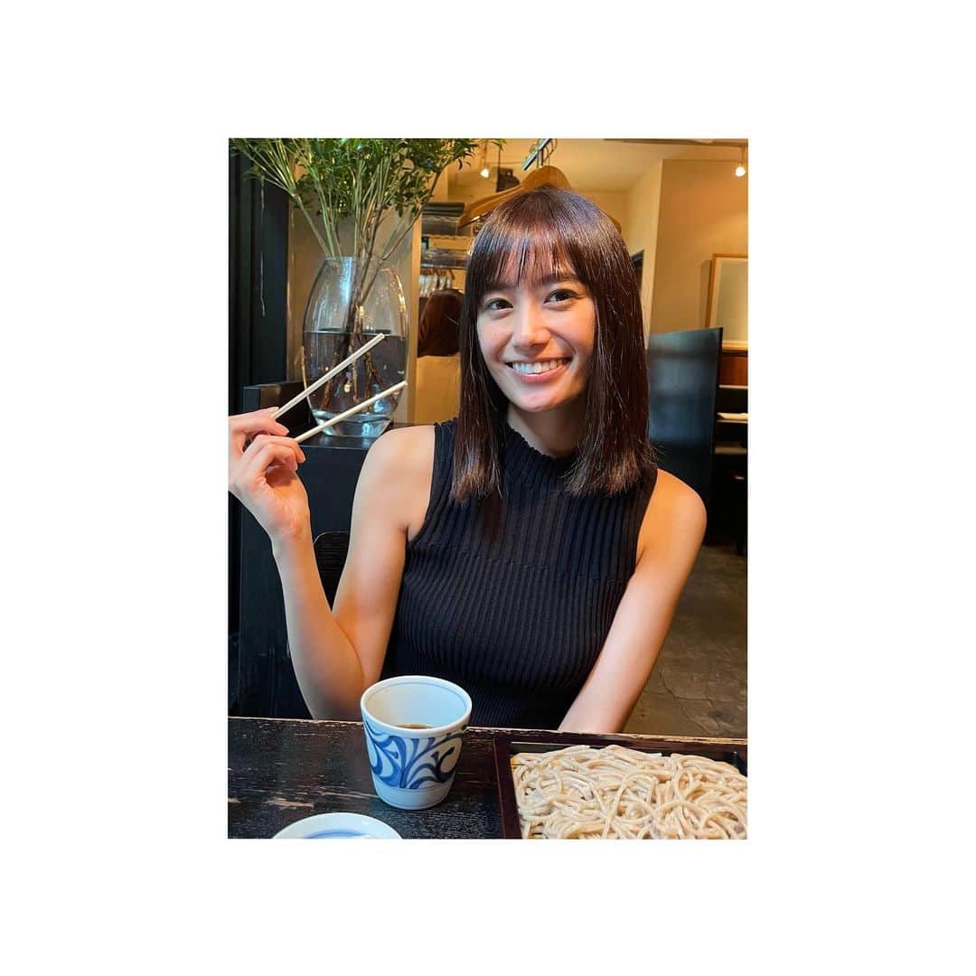 吉田志織さんのインスタグラム写真 - (吉田志織Instagram)「先日お蕎麦を食べました😀 定期的に食べたくなります😊✨  #蕎麦 #定期的 #食べたい」8月25日 18時14分 - shiori_official_321