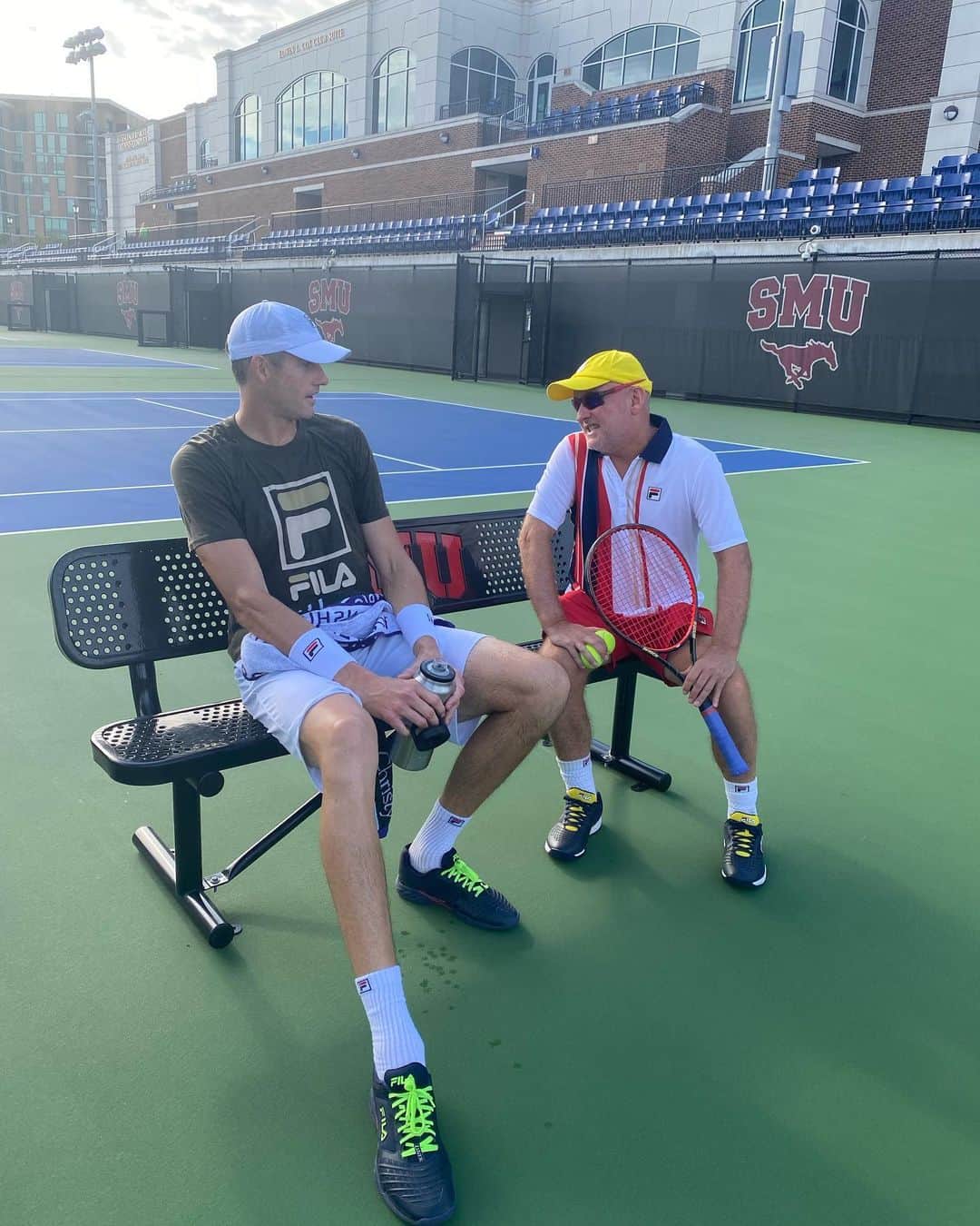 ジョン・イスナーのインスタグラム：「As I prepare for my 15th @USOPEN I am partnering with @ziprecruiter to highlight “my team” that helps me on and off the court. While everyone sees me performing, I know I couldn’t be successful without their support and expertise.   Because I’m a professional tennis player/independent contractor, I had to hire my own coach. When I hired David Macpherson over 5 years ago, it was an investment in my career. He knows my game inside and out, plus guides me technically and strategically. Most of all, he’s a great friend that I trust completely.   If you’re hiring, @ZipRecruiter helps you find the people YOU need to make your business successful. Try it for free at ZipRecruiter.com/JohnIsner  #ZipRecruiterPartner #ZipRecruiterUnsungHeroes」