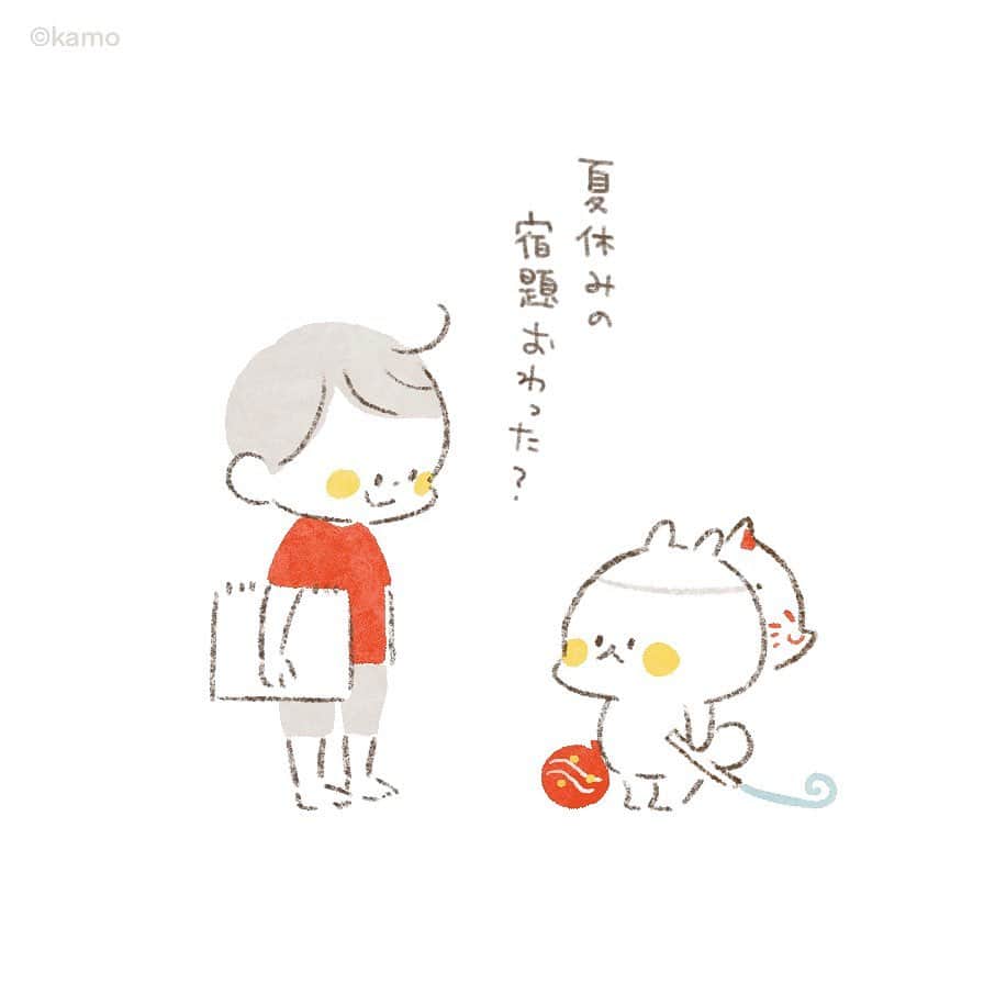 カモのインスタグラム