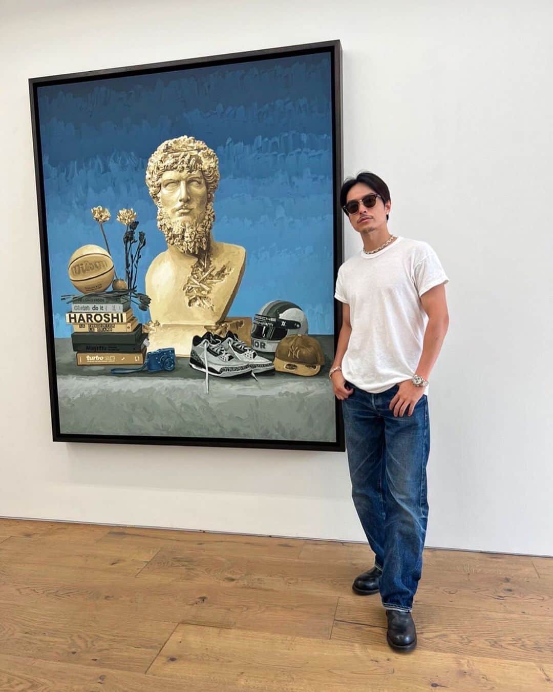 今市隆二のインスタグラム：「31st Century Still Lifes 👏✨  @danielarsham @galerieperrotin」