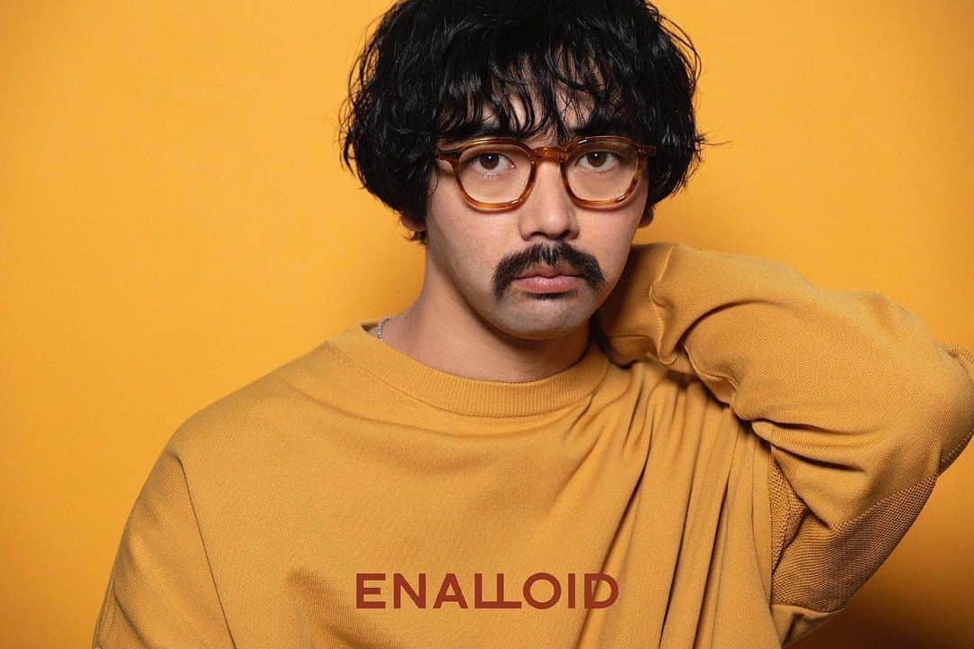 EnaLloidさんのインスタグラム写真 - (EnaLloidInstagram)「ENALLOID 2022SS  HOPKINS col.119  @naito_ching  @yuikurose  @shikiemurakami  @ueno1010   #enalloid #エナロイド」8月26日 13時11分 - enalloid