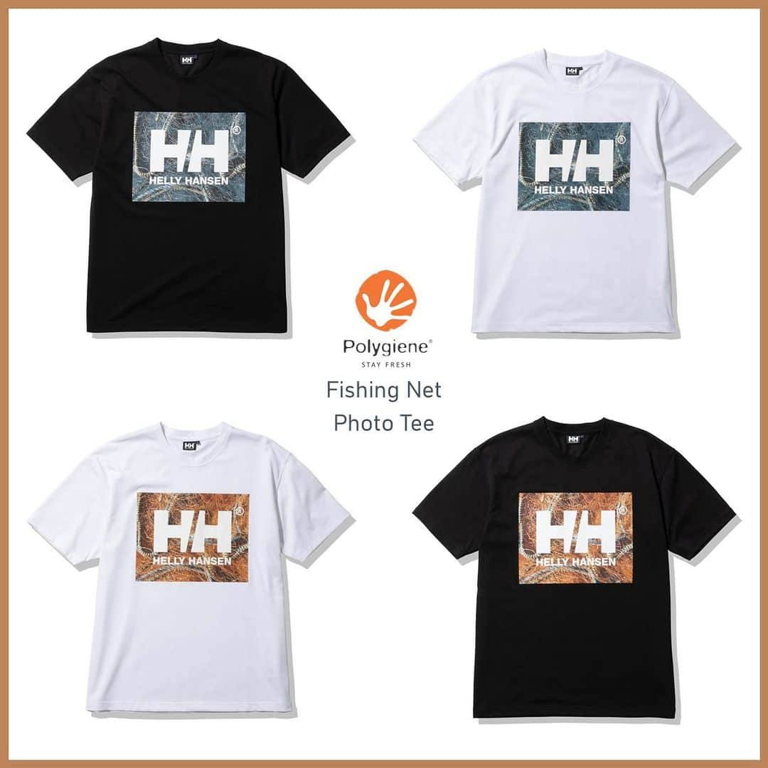 抗菌防臭加工のポリジンのインスタグラム：「@helly_hansen_jp 夏の定番のコットンT  毎年ポリジン・バイトスタティックが搭載されたTシャツが販売されています。  秋の香りが漂いはじめても、まだジメジメとしている昨今。歩いてから電車に乗ったときのムワッとした感覚、丸一日外出してからTシャツに香るニオイ…そんなストレスから解放します。  通年大活躍間違いなしのTシャツをぜひHELLY HANSENの公式オンラインストアよりチェックしてね。  #hellyhansen #ヘリーハンセン #ポリジン #ポリジンバイオスタティック #抗菌防臭 #サスティナブルファッション」