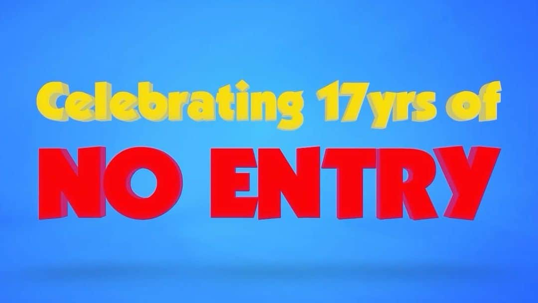セリーナ・ジェイトリーのインスタグラム：「17 Years and still running successfully in your hearts.  Thank you @aneesbazmee ji so grateful for SANJANA.  NO ENTRY was my first comedy film and beginnings of a wonderful new direction with comedy as an artist. This film made me realise that my sense of humour was going to be one of my most wonderful assets both in career and in life.   Eternal sunshine & gratitude to all who made it happen:  @boney.kapoor @aneesbazmee @anilskapoor @beingsalmankhan @imeshadeol @bipashabasu @celinajaitlyofficial #fardeenkhan   #bollywood #noentry #celina #celinajaitly #celinajaitley #fardeenkhan #salmankhan #laradutta #anilkapoor #bipashabasu #eshadeoltakhtani #aneesbazmee #comedyfilm」