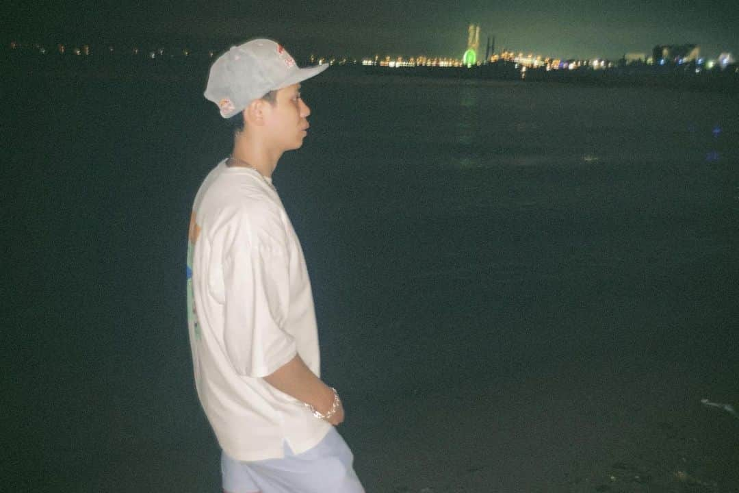 原田海のインスタグラム：「🏝🌃✌️  #summer #sea」