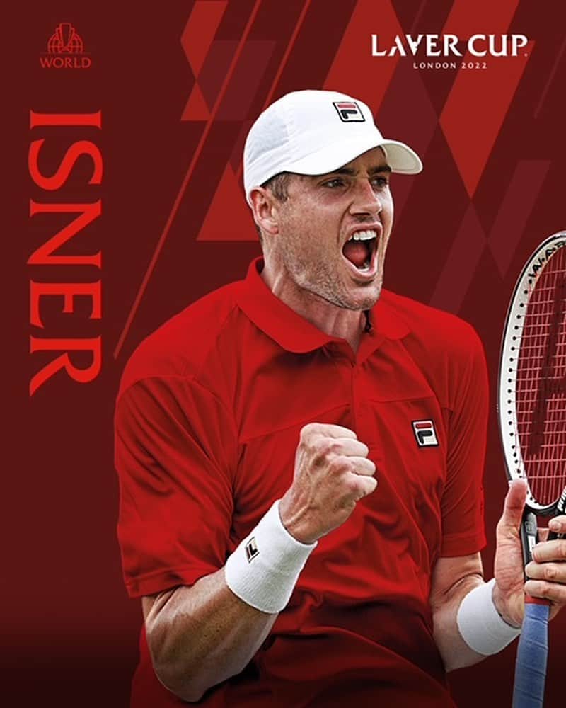 ジョン・イスナーのインスタグラム：「Lets run this back one last time 🌍🌍🌍. @lavercup」