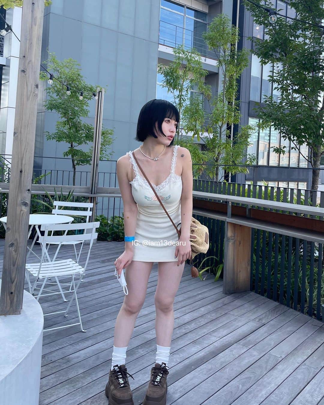 柚月瀬那のインスタグラム：「皆様フリマはチェックしてくれましたか❓🕊 到着までお待ちください💫  お気に入りの私服❤︎」