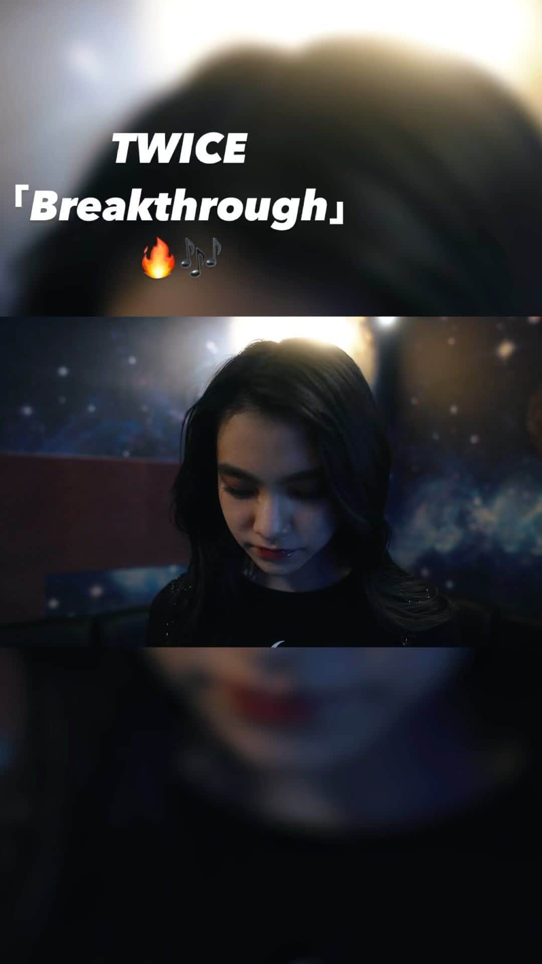 ニコ☆プチのインスタグラム：「おどってみました🔥🙌🏻❤️‍🔥 フルはYouTubeで📺✨  #具志川莉央  #TWICE #breakthrough  #踊ってみた  #リール #リール動画  #ニコプチ #中学生 #fjc  #09」