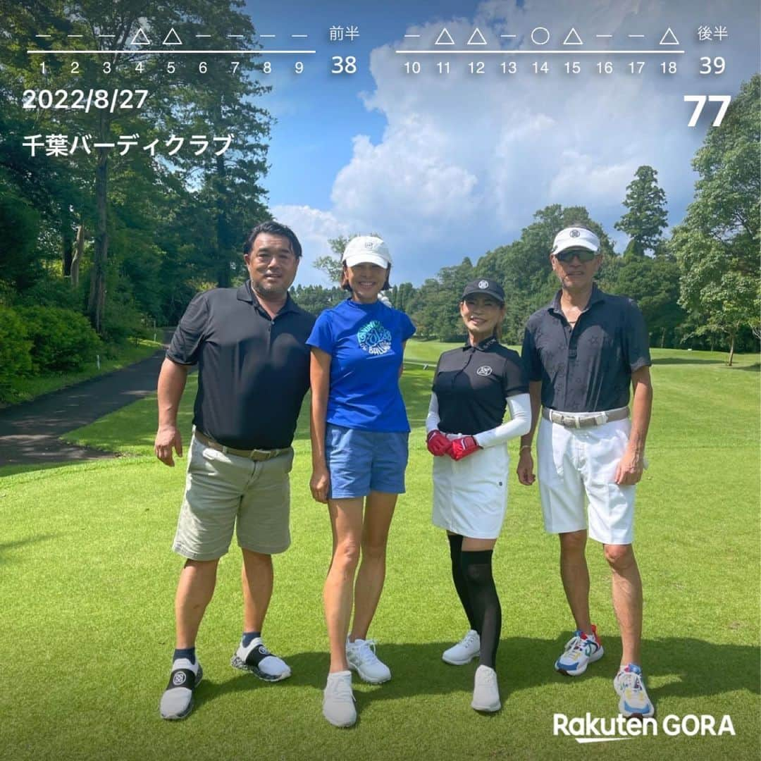 王理惠さんのインスタグラム写真 - (王理惠Instagram)「ついに念願の70台😭⛳️🙏」8月27日 16時15分 - rieoh19700307