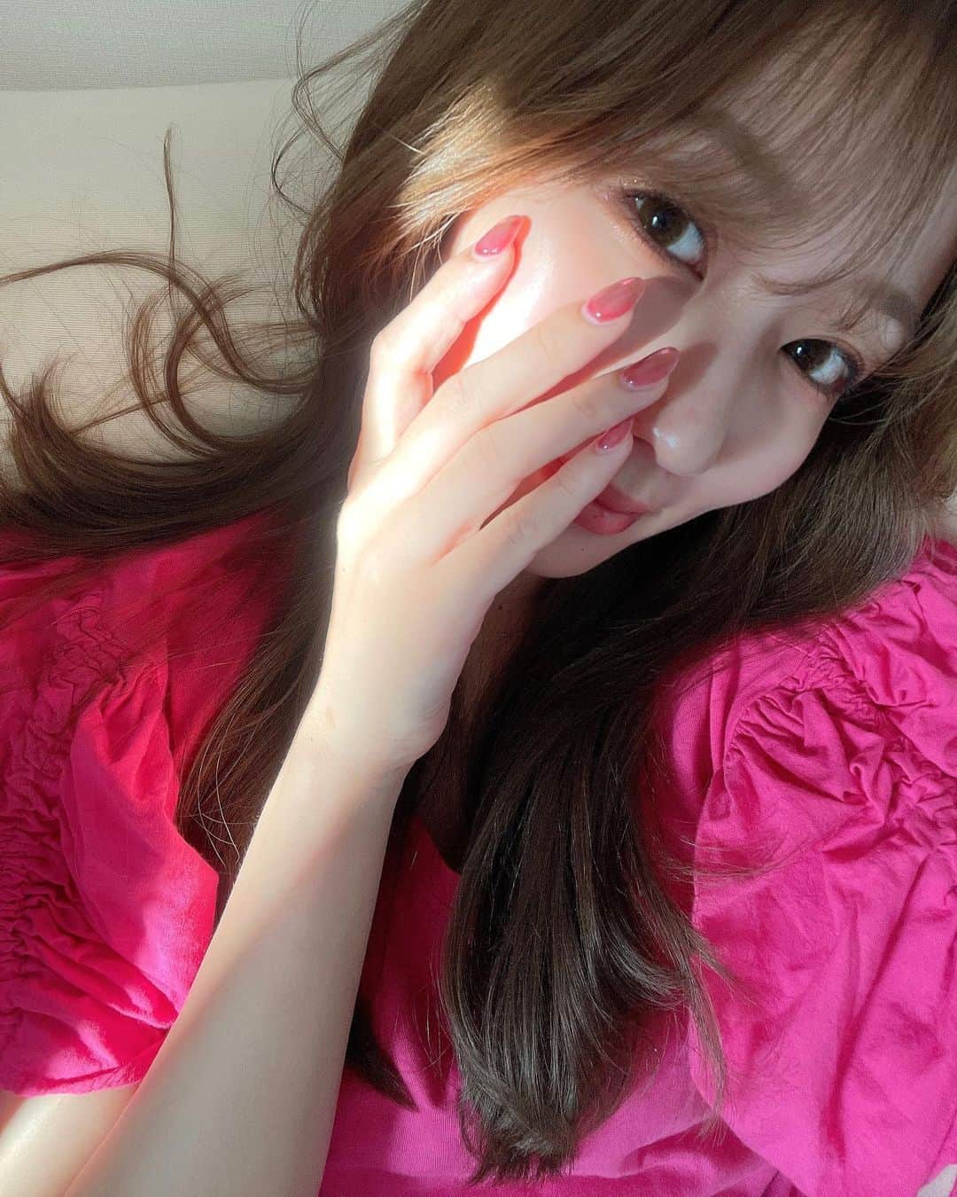 水越愛華のインスタグラム：「💖💖💖  💅 @akina___enoi」