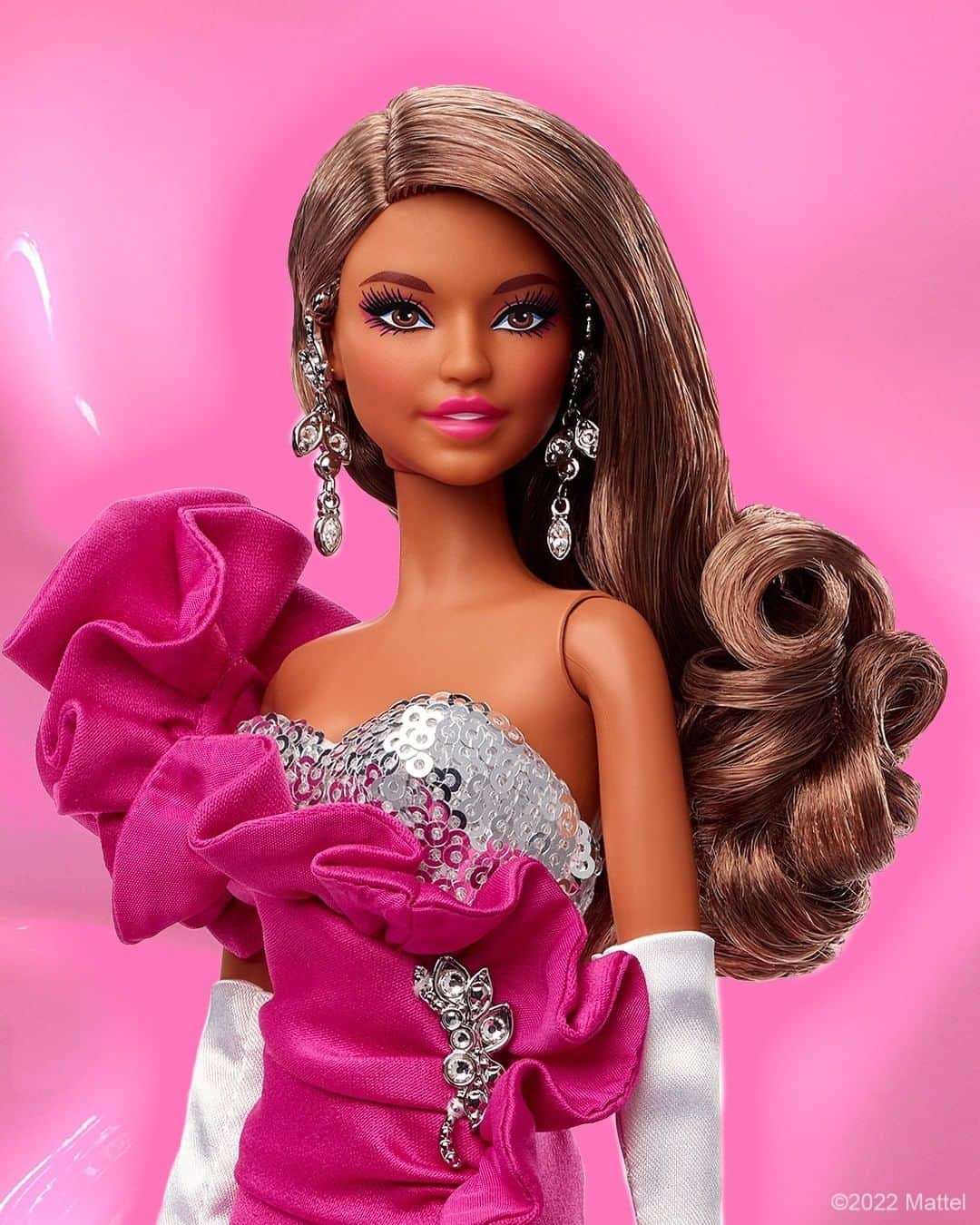 バービーのインスタグラム：「Living the moment. 💖 #BarbieCore #Barbie」