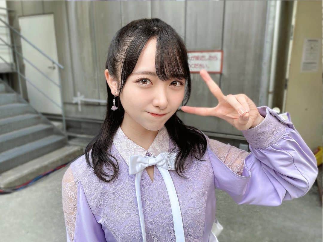 のインスタグラム：「最近LIVEいつも高めハーフアップしてます。定着させるー☺️ #ハーフアップ #STU48 #石田千穂」