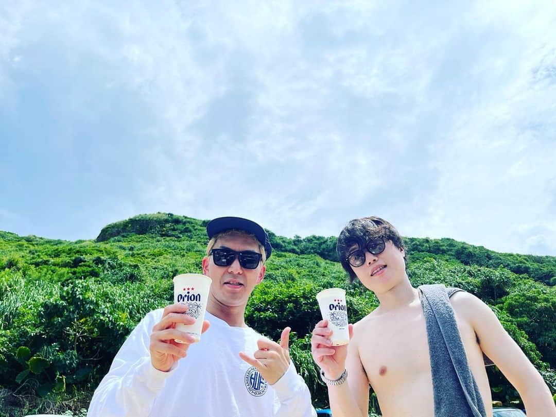 のインスタグラム：「宮古島の海オッケーです」
