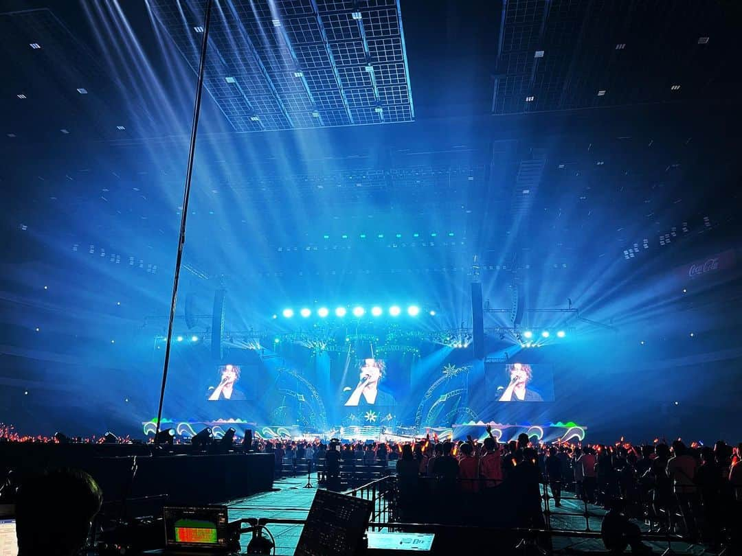 上原大史さんのインスタグラム写真 - (上原大史Instagram)「「Animelo Summer Live 2022 -Sparkle-」 お疲れ様でした！  去年のリベンジ果たせました🔥 言葉で言い表せない程に最高のイベントでした、胸がいっぱいです。皆さま本当にありがとうございました！  #WANDS #第5期 #上原大史 #大黒摩季 #柴崎浩 #木村真也 #真っ赤なLip #錆びついたマシンガンで今を撃ち抜こう #世界が終るまでは #名探偵コナン #高山みなみ」8月28日 23時28分 - wands_wehara