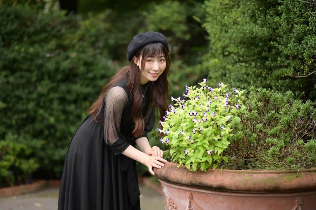 熊谷知花のインスタグラム：「お花と💐」