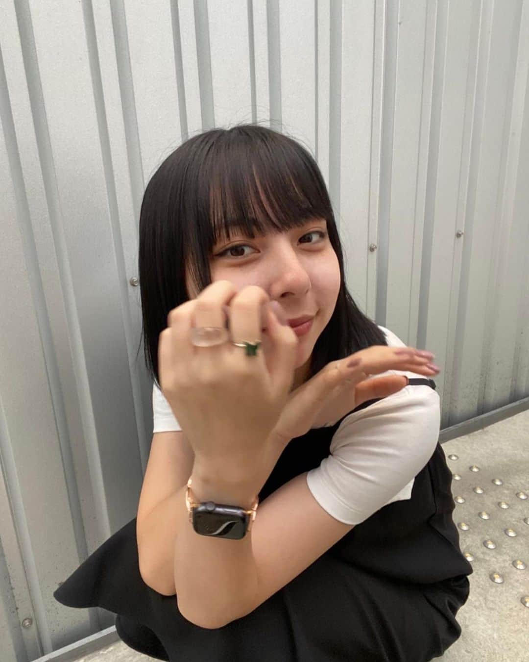遠藤愛のインスタグラム：「顔周り可愛い💇🏻‍♀️」