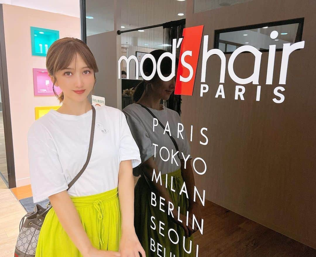 大槻ひびきさんのインスタグラム写真 - (大槻ひびきInstagram)「mod's hair銀座店 (@mods_eyebeauty) 月に一度のまつげメンテ☺️ 今回もパリジェンヌにしてもらって おめめぱっちりになりました🌸  最近忙しくて いつのまにか寝ちゃってて 起きたらまつげキレイになってた！！ 🥺✨  担当のナルミちゃん (@paenmig0618) いつもありがとう🌸」9月23日 3時09分 - yanhibi0221