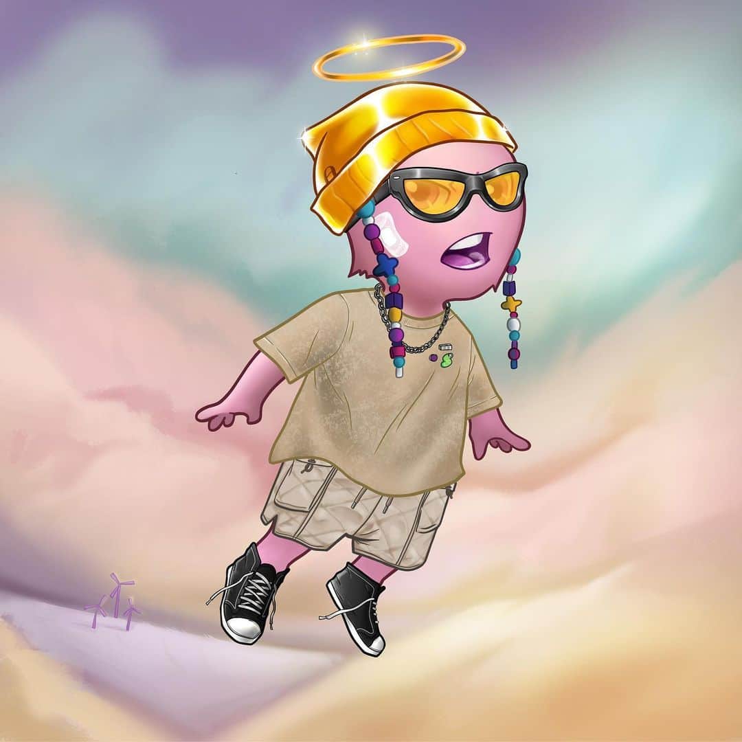 エルロイのインスタグラム：「Time to dive #IntoTheARC. 🔮👾Web3 me.  @arcthecommunity #ARCStellars」