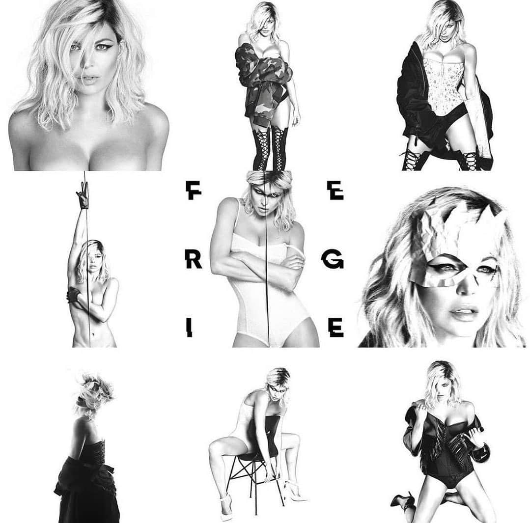 ファーギーのインスタグラム：「Happy 5th Double Dutchess!!! I’m sending out so much love and appreciation to each and every one of you who worked on and supported this project. 💚💚」