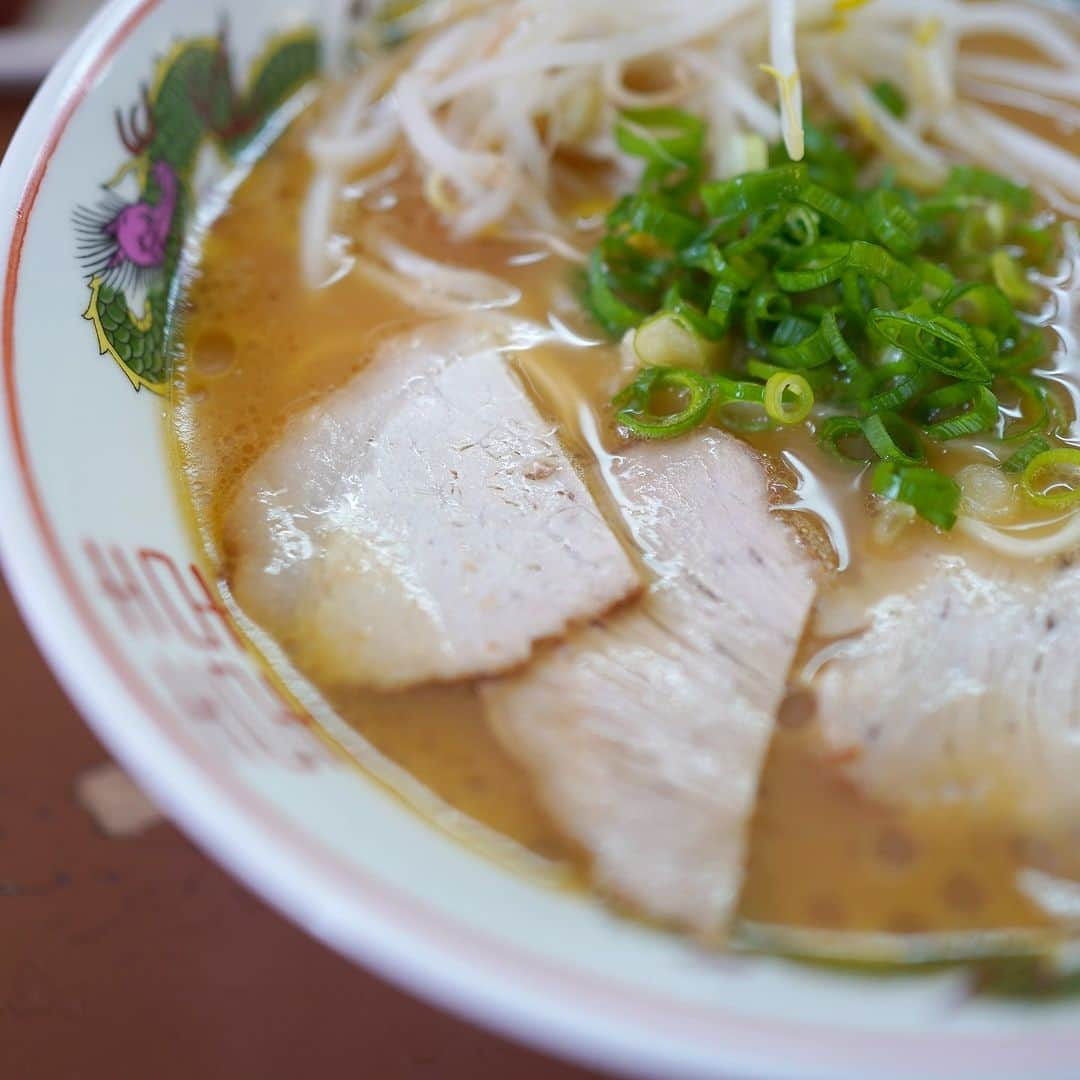 うどんが主食のインスタグラム：「江波にある中華そば陽気。 スープに牛骨が効いていて、にんにくを少し混ぜるとめっちゃ美味い！お昼は大行列。  うどんが主食のオフ会は、LINE公式アカウントに登録して下さい！ 　https://lin.ee/M97scKk @alwaysudon #うどんが主食 #うどんが主食の食べ歩き #食べ歩き #うどんが主食オススメラーメン #本当は教えたくない美味しいお店 #食べログ #食べログ高評価 #広島グルメ #大手町グルメ #広島 #江波 #陽気 #中華そば #チャーシューメン #豚骨　#牛骨 #おにぎり　#醤油 #グルメ #美味い #japan #japanese #japanesenoodle #aoyama #ramen #gourmet #tokyo #tenpura #washoku #pork」