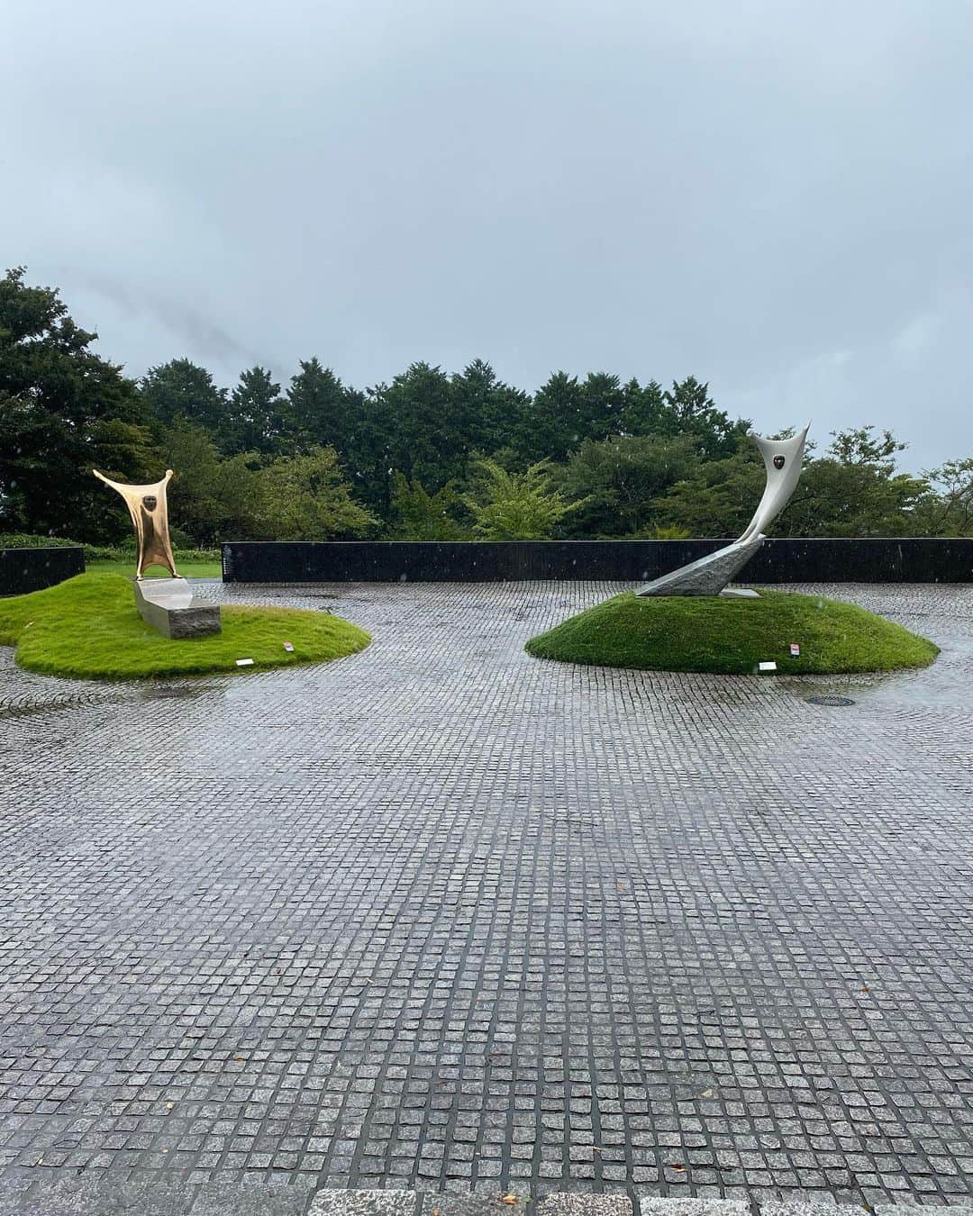 吉野マリアさんのインスタグラム写真 - (吉野マリアInstagram)「. 彫刻の森美術館🌲✨ . 雨でもすごく楽しかったけど 晴れの時も行ってみたい🫣☀️ . .」9月24日 21時12分 - maria.919