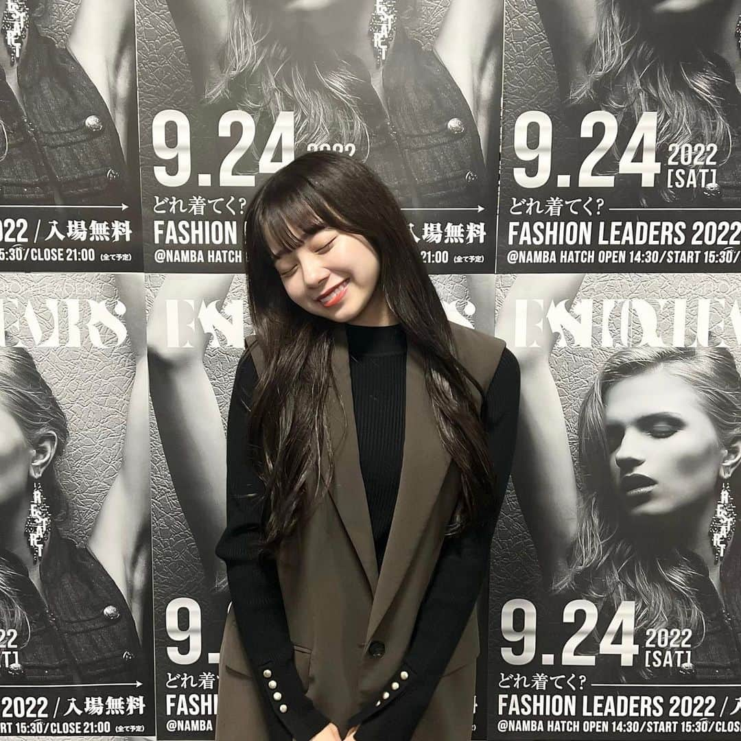 増田彩乃さんのインスタグラム写真 - (増田彩乃Instagram)「・  FASHION LEADERS 2022  FASHION LEADERS SPECIAL RUNWAY1.2 2つのステージに私服で歩かせて頂きました！  皆さんがあたたかく見守ってくださったので とてもニコニコ楽しく歩く事ができました💭   ご覧くださった皆様 本当に有難うございました！   #fashionleaders #fashionleaders2022」9月24日 21時50分 - m_ayano26